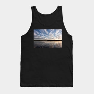 Reflections of Watercolour Clouds Tank Top
